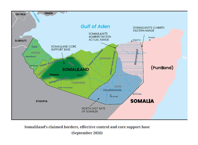Somaliland Map